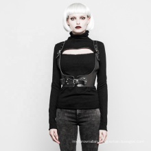 OYM-073 PUNK RAVE Black Thin Sweater Long Sleeve Sweater 100% Cotton